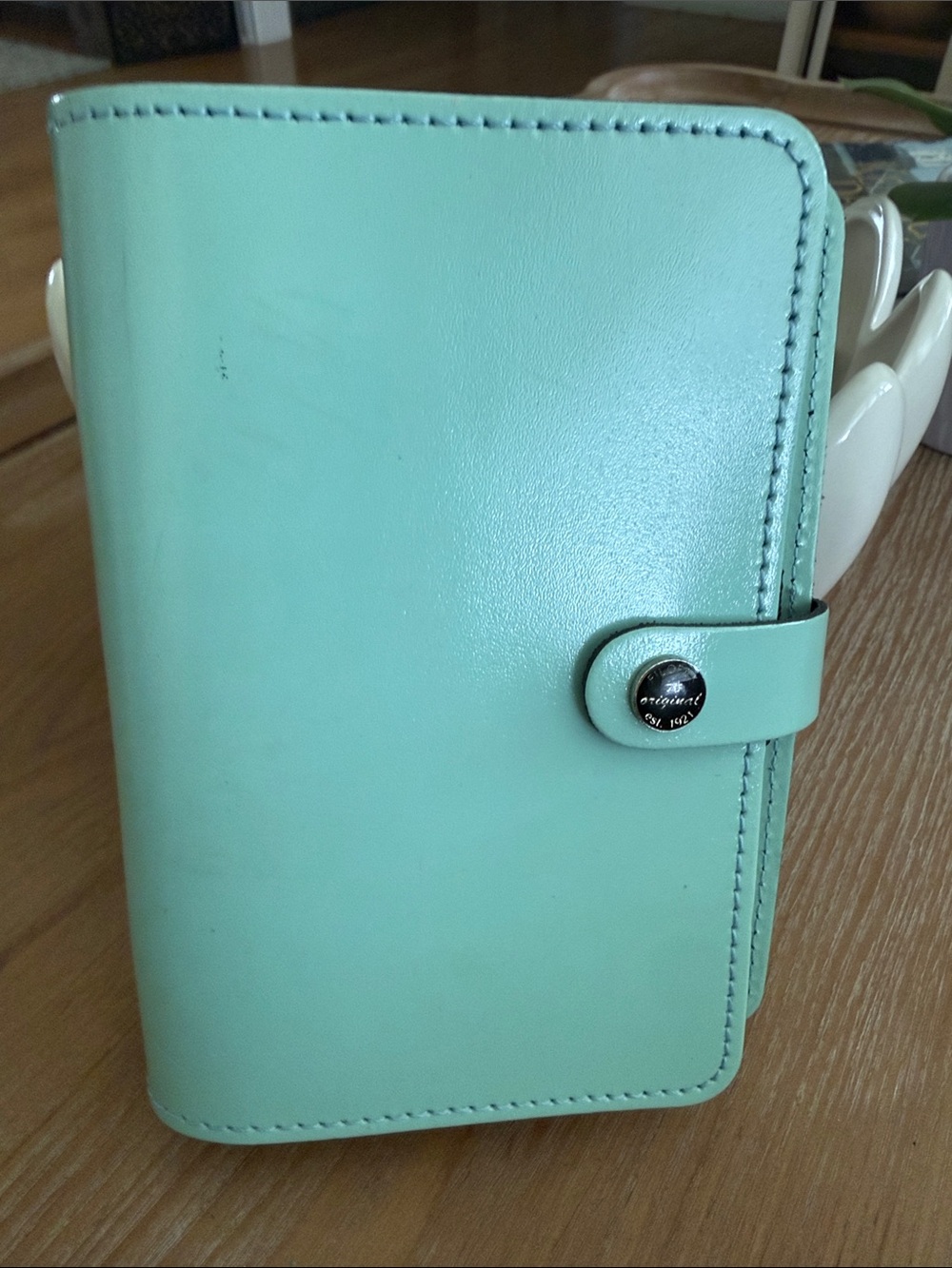 Filofax Patent Blue Organizer